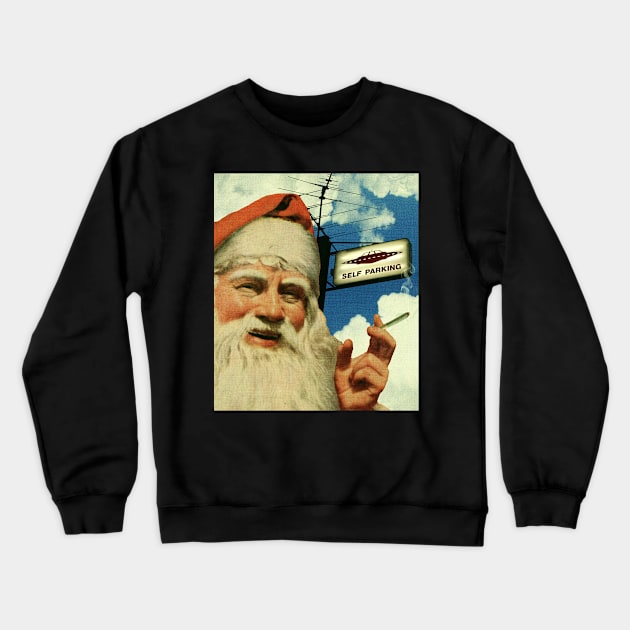 The one where santa got away Crewneck Sweatshirt by Trippyarts Store